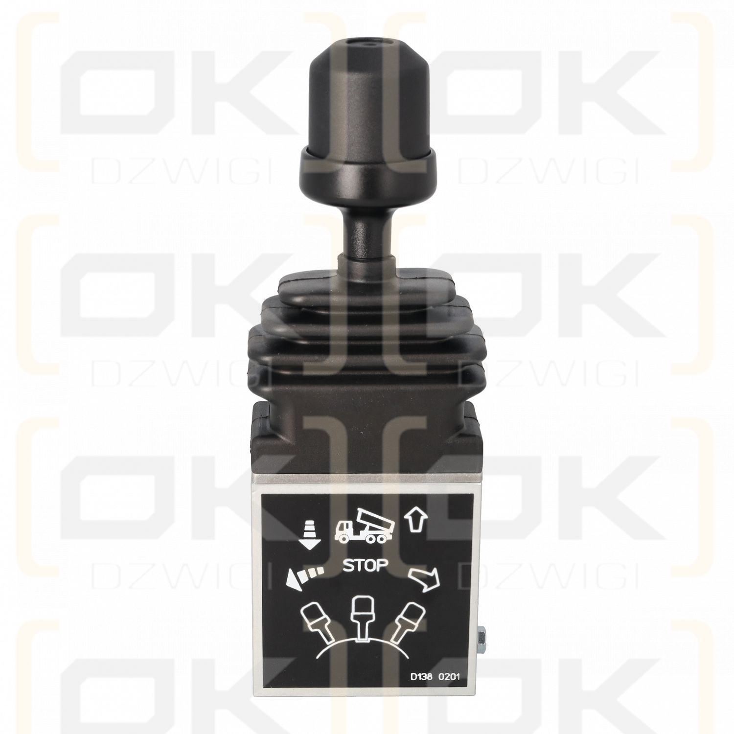 Pneumatic joystick for hooklift, skip loader, tipper BI